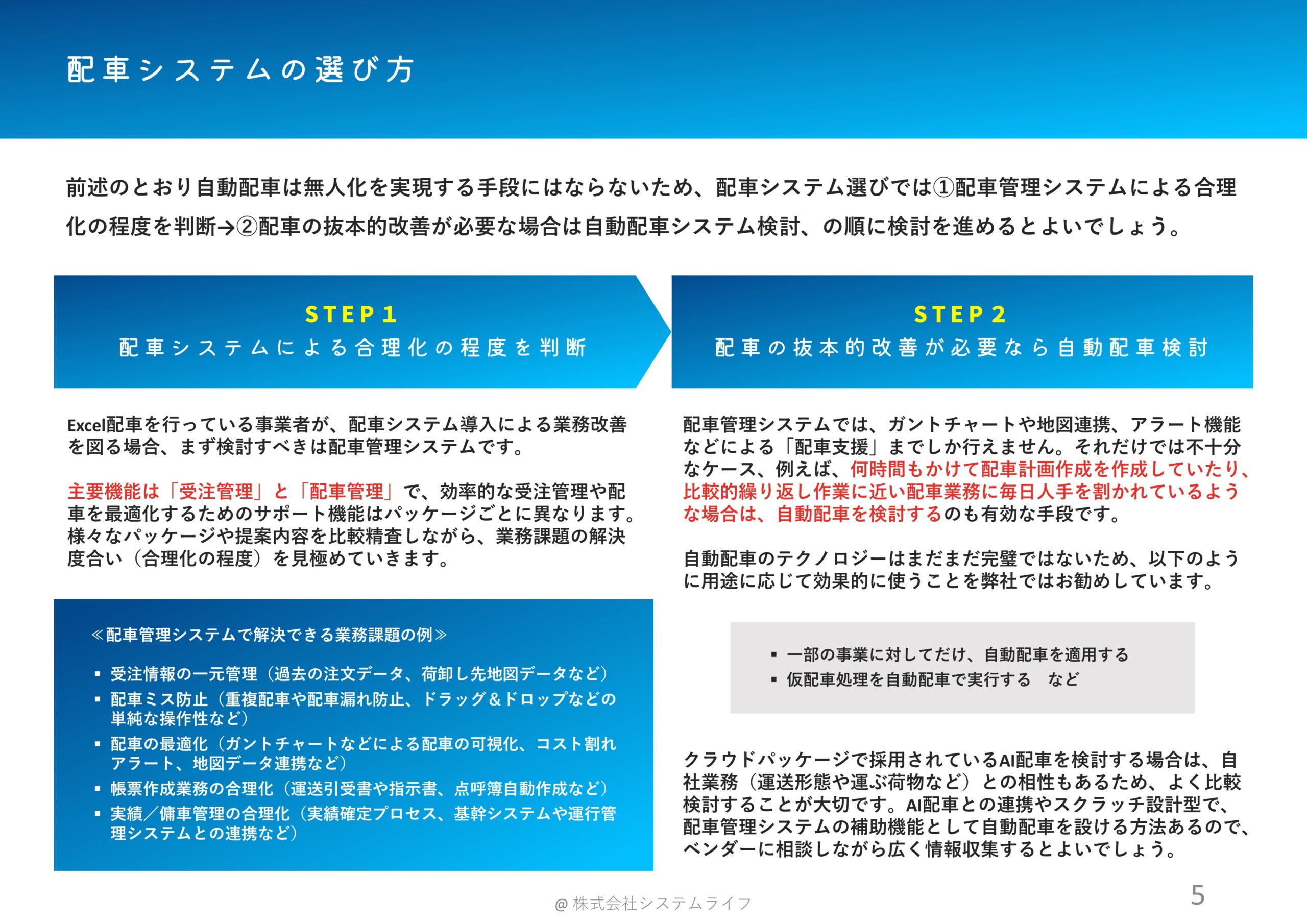 運送会社のためのDX・業務デジタル化